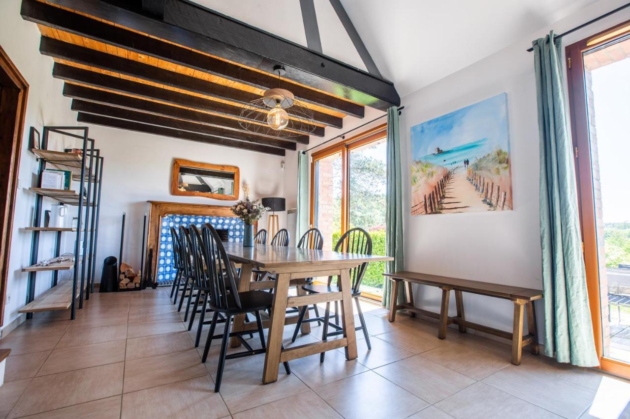 Superbe maison avec piscine et jacuzzi dans les dunes Ambleteuse Extérieur photo